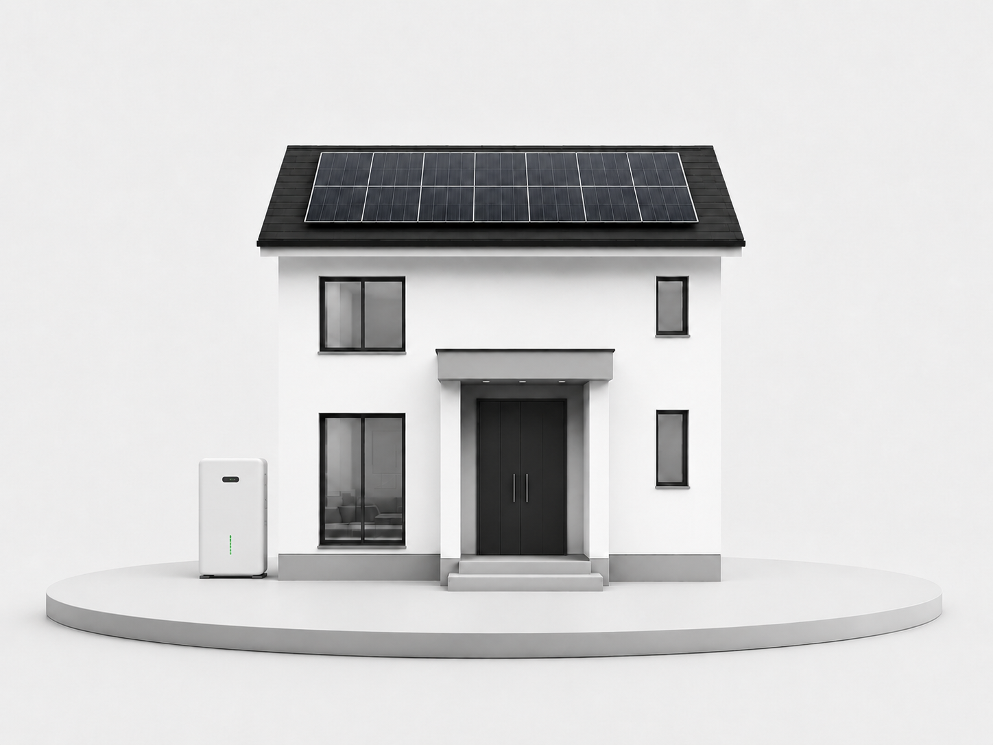 i-Power エネルギーフロー図（家のみ・D2 Warm Paper）